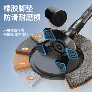 Béquilles en fibre de carbone pliables, réglables en hauteur, portables, avec support en forme de U pour l'aide à la rééducation - Product Image 2