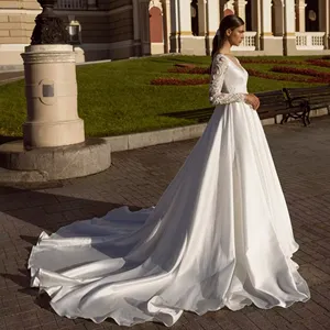 2024 свадебное платье из чистого белого и Африканского цветов
