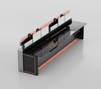Consoles métalliques modulaires modernes en alliage d'aluminium Kesino certifiées ISO9001 avec garantie de 3 ans pour centre de commandement et de déploiement