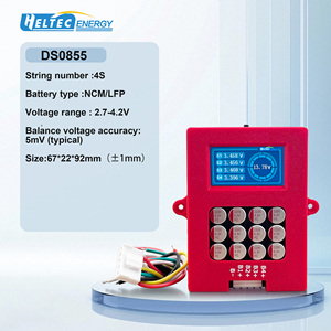 HeltecEnergy 4S 5A อุปกรณ์ปรับสมดุลแบตเตอรี่แบบแอคทีฟพร้อมหน้าจอแสดงผล 5A ตัวปรับสมดุลแบตเตอรี่พร้อมจอแสดงผลแรงดันไฟฟ้า DS0855 อุปกรณ์ปรับสมดุลแบบแอคทีฟ DS0855 - Product Image 3