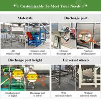 Mélangeur Industriel Horizontal pour Poudre de Lait, Thé, Aliments, Protéines, Assaisonnements, Sel et Épices - Machine à Ruban Compacte