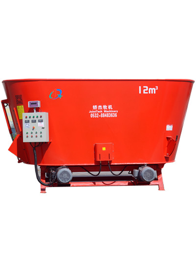 12m³Вертикальный фиксированный смеситель TMR