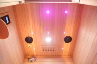 Sauna Doméstica Interior para 2 Personas, Sauna de Infrarrojos Lejanos de Bajo EMF, Envío de Fábrica, OEM, ODM, Nuevo Diseño