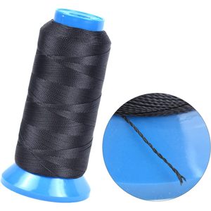 Fil de tissage noir pour perruques, connecteurs, 1500 yards, fil de polyester 210D pour extensions capillaires à usage domestique - Product Image 3