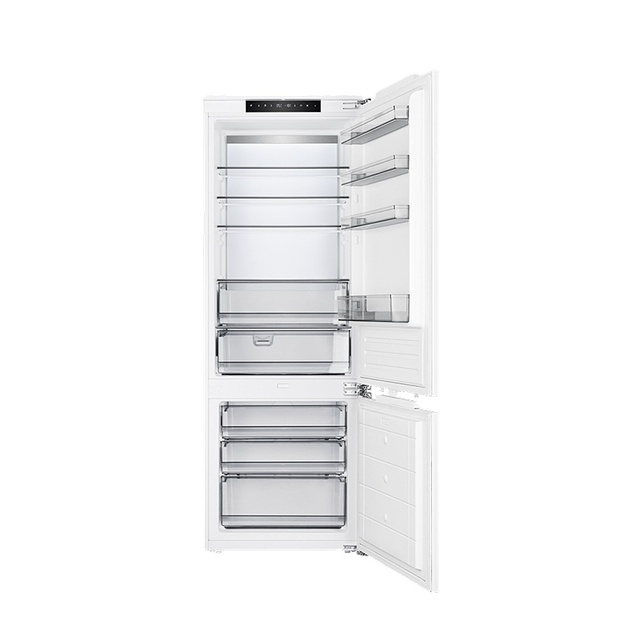 12Cuft 28" Width Built in Fridge Smart Frost Free Double Door Refrigerator