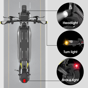 Scooter Eléctrico Plegable T2 Todoterreno, Económico, de Fábrica China, Trotinette Electrique, Skateboard Eléctrico para Adultos, Scoote T2 - Product Image 2
