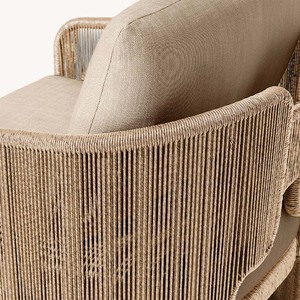 Ensemble <span class=keywords><strong>de</strong></span> canapés d'extérieur en rotin au design moderne, ensemble <span class=keywords><strong>de</strong></span> canapés <span class=keywords><strong>de</strong></span> <span class=keywords><strong>jardin</strong></span> en rotin pour hôtel, villa, parc, cour, mobilier d'extérieur, ensemble <span class=keywords><strong>de</strong></span> table basse - Product Image 3
