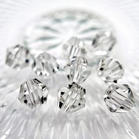 Perles Bicones en Cristal Autrichien AAA pour la Fabrication de Bijoux, Accessoires DIY, Breloques pour Femmes, Entretoises Facettées en Verre de Bohême