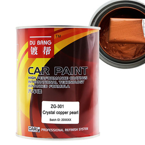 Peinture automobile de base en spray à prix d'usine, <span class=keywords><strong>couleur</strong></span> perle exquise, cuivre pour réparation de voitures - Product Image 1