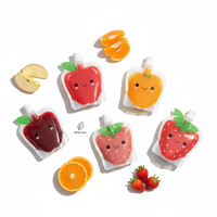Sachet Doypack liquide en gros avec bec verseur pour l'emballage de boissons et de jus pour enfants