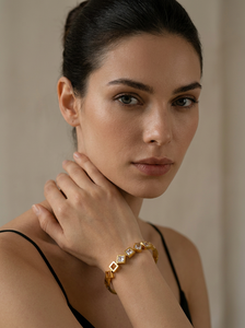 Bracelet Cœur Diamant Tendance Style Instagram, Bracelet Personnalisé <span class=keywords><strong>D</strong></span>élicat, Cadeau Significatif pour Elle, Souvenir <span class=keywords><strong>d</strong></span>'Anniversaire - Product Image 3