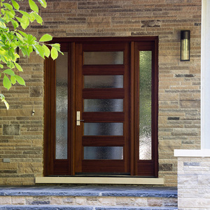 Puerta de Entrada de Madera Maciza Compuesta <span class=keywords><strong>Optima</strong></span>, con Acabado de Grano de Madera, Sin Pintura, Antirrobo, para Casas Rurales Autoconstruidas - Product Image 3