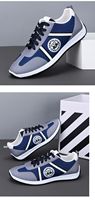 Chaussures respirantes Hongyan pour hommes, chaussures de sport tendance et polyvalentes à semelle épaisse, chaussures de course décontractées, chaussures de papa