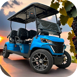 Rechargeable Outdoor Premium Custom Controller 3500W Lithium Wholesale Cheap 4 Seater Golf Cart - Product Image 6