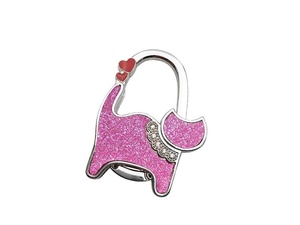 Oferta Especial: Gancho Plegable para Bolso con Diseño <span class=keywords><strong>de</strong></span> Gato, Gancho Metálico para Colgar Bolsos, Soporte Portátil para Bolsos, para Escritorio o Mesa, Regalo Original para Mujeres - Product Image 6