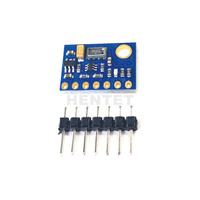 Modul Sensor Tekanan Atmosfer Hentet New GY-63 MS5611 Komunikasi IIC untuk Komponen Elektronik