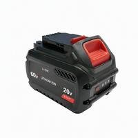 Nouveautés Batterie de remplacement au lithium-ion haute performance 20V 60V Max pour outils électriques sans fil DCB606