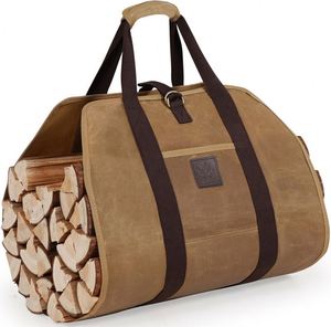 Sac de transport pour bûches de haute qualité, échantillon gratuit, pour foyer, sac de transport pour bûches en EVA durable avec poignées - Product Image 1