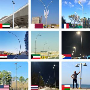 8m 10m metro esterno palo luce solare per illuminazione - Product Image 3