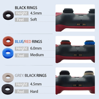 Kit d'assistance au réglage de la sensibilité à 3 forces, anneaux de précision de contrôle de mouvement pour contrôleur de console PS5/PS4/Xbox/Switch Pro