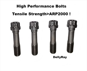 Nuevo 1,5/1,6 UHL 3/8 ''7/16'' Alta resistencia 260000 PSI Reemplazo de alto rendimiento 8740 2000 L19 Tornillos de rosca de biela - Product Image 4