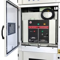 Armoire de commutation triphasée moyenne tension KYN28-12 pour intérieur, haute isolation, IP4X, homologuée CE pour les projets de distribution d'énergie éolienne
