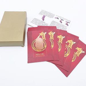 Profección en sobre rojo, accesorios mágicos Kingmagic, espectáculo de talentos interactivo para fiestas y festivales. - Product Image 1