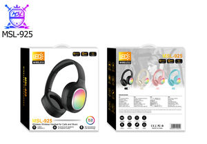 Vente en gros 2025 best-seller mode enfants personnalisé grand casque stéréo RGB lumière LED oreille ouverte indicateur de batterie pas cher <span class=keywords><strong>compagnie</strong></span> aérienne - Product Image 3