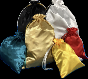 Étiquettes/emballages/étiquettes personnalisées pour extensions de <span class=keywords><strong>cheveux</strong></span>, emballage personnalisé pour mèches, sac en satin de soie avec cordon de serrage pour extensions de <span class=keywords><strong>cheveux</strong></span> - Product Image 5