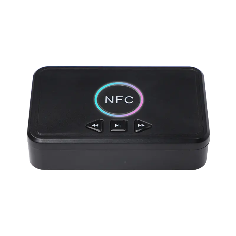 BT 5.0 오디오 수신기 어댑터 NFC 3.5mm RCA AUX 출력 무선 BT Aux 스테레오 수용체 앰프 스피커