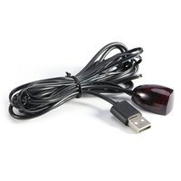 Câble récepteur infrarouge IR pour télécommande TV, 1,5 m, prise 3,5 mm, gaine en PVC, pour lecteur DVD, en stock