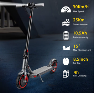 <span class=keywords><strong>Scooter</strong></span> Eléctrico de Última Generación para Adultos, Motor de Alto Torque de 350W, Neumático Todoterreno, Control Inteligente con Velocidad Máxima de hasta 30 km/h, Scooters al por Mayor - Product Image 2