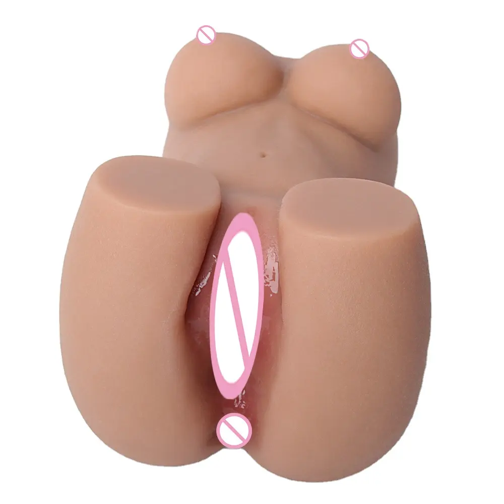 Half Body Big Breast Male Masturbation Pussy Vagina Sex Doll Men Adult toy torso artificial vagina anus for male sex toys