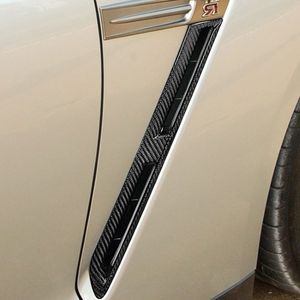 Aérations de pare-chocs en fibre de carbone style OEM pour Nissan GT-R R35 2008-2016 - Product Image 5