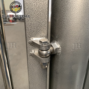 Almanya'da sıcak satış klasik at ekipmanları at durak ön paneller ve besleyiciler ve bambu at kutusu ile yan bölümleri - Product Image 4