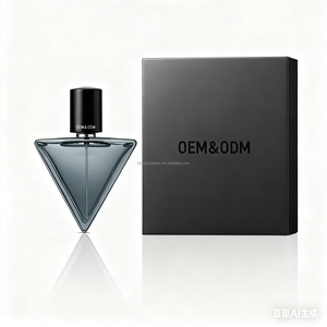 Parfum pour femme de 50 ml, forme irrégulière - Parfum durable, rencontre fraîche, rose aromatique, coffret cadeau de parfum - Product Image 3