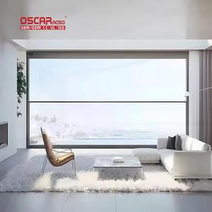 Ventana corredera prefabricada moderna, casa de acero de aluminio, oficina con malla de pantalla, ventana elevadora - Product Image 1