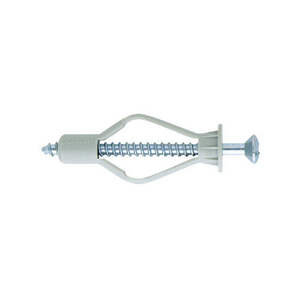 Anclaje de nailon para paredes vacías 8x40 con tornillos TGS para puertas y ventanas - Product Image 1