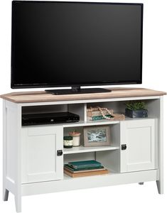 Centre de divertissement moderne en bois simple, <span class=keywords><strong>meuble</strong></span> de télévision <span class=keywords><strong>d</strong></span>'<span class=keywords><strong>angle</strong></span> avec rangement ouvert pour le salon ou la chambre à coucher des appartements - Product Image 1