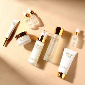 Ensemble de soins anti-rides BINGJU, <span class=keywords><strong>deux</strong></span> crèmes hydratantes à base de levure séparées, OEM/ODM, soins du visage <span class=keywords><strong>pour</strong></span> adultes - Product Image 4
