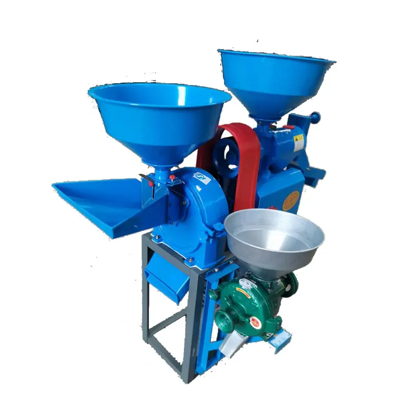 Factory Direct Sale 6N40-F26 Rice Mill With a Vibration Sieve Removing Stones Rice Mill Machine