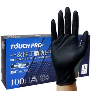 Disposable Nitrile Gloves Standard Thick 100pcs Household Cleaning Tools Food Grade Powder Free Rubber Housework Gloves