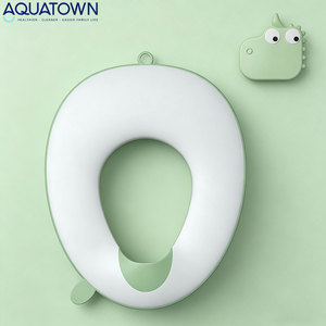 Siège de toilette pour bébé et enfant, antidérapant, confortable, facile à nettoyer, léger, hygiénique, vente en gros, haute qualité, prix abordable - Product Image 1
