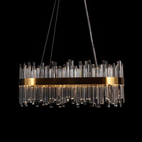 Lampe LED suspendue de luxe en cristal, Design rétro de haute qualité, pour hall d'hôtel, Loft, vente en gros