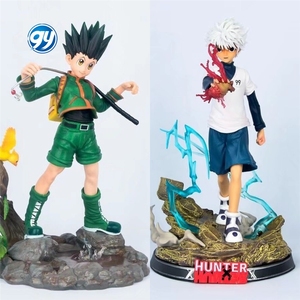 Anime <span class=keywords><strong>Hunter</strong></span> <span class=keywords><strong>Hunter</strong></span> X <span class=keywords><strong>Hunter</strong></span> Gk Cosplay <span class=keywords><strong>Gon</strong></span> Freecss Kurapica Zaoldyeck Pvc Action Figure Model Doll For Gifts - Product Image 3