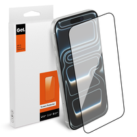 Film de protection d'écran en verre trempé anti-rayures 9H 2.5D avec revêtement en carbone diamanté (DLC) pour iPhone 17 18 Pro Max Air