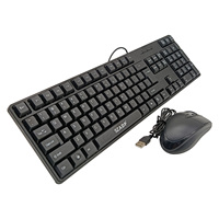 Prix promotionnel SZADP 2.4G pratique clavier d'ordinateur et souris plastique ABS pour ordinateur portable de bureau facile à utiliser