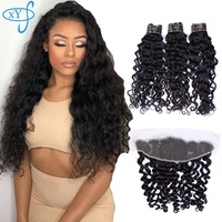 Produits XYS Ibeauty, extensions de cheveux, mèches de cheveux brésiliens bruts humains bon marché, extensions de cheveux vierges non traités