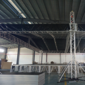 รางอลูมิเนียมเคลื่อนที่ในร่มปรับความสูงได้สำหรับทำกิจกรรม - Product Image 4