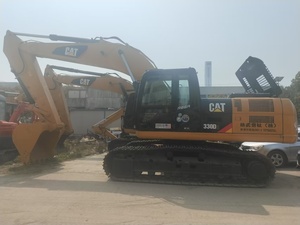 Excavatrice sur chenilles hydraulique d'occasion 330D2, bon état, réduction, moteur, boîte de vitesses, capacité de la benne 30 tonnes, poids opérationnel - Product Image 5